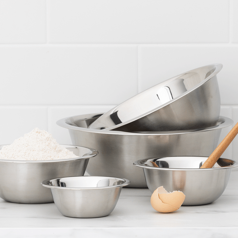 Mixwell Stainless Steel Mixing Bowl Set 5pc Kitchen Warehouse™